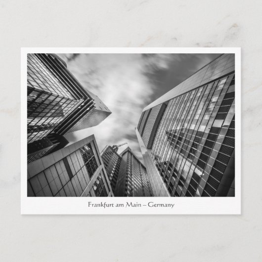 Frankfurt Duitsland Briefkaart (Voorkant)