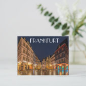 Frankfurt Duitsland Briefkaart (Staand voorkant)