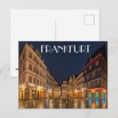 Frankfurt Duitsland Briefkaart (Voorkant / Achterkant)