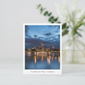 Frankfurt Duitsland Briefkaart (Staand voorkant)