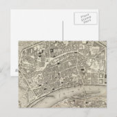 Frankfurt, Duitsland Briefkaart (Voorkant / Achterkant)