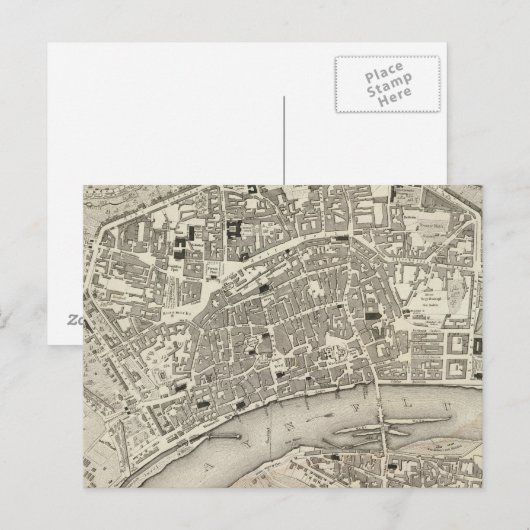 Frankfurt, Duitsland Briefkaart (Voorkant / Achterkant)