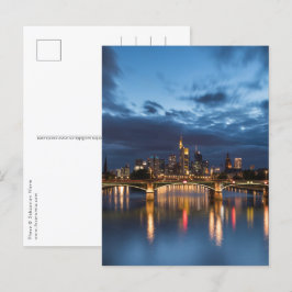 Frankfurt Duitsland Briefkaart