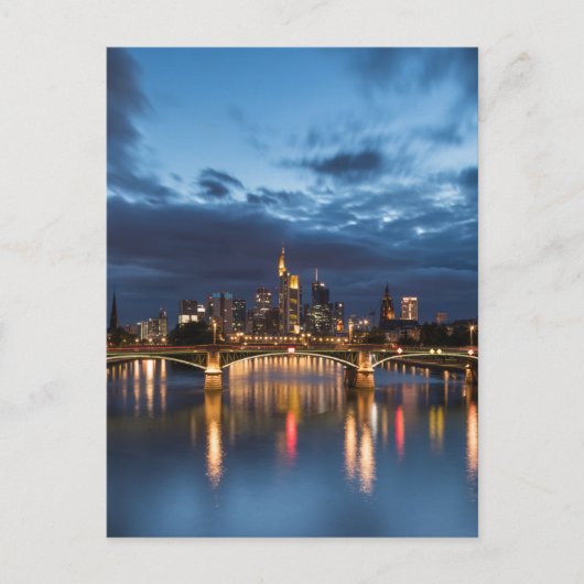 Frankfurt Duitsland Briefkaart (Voorkant)