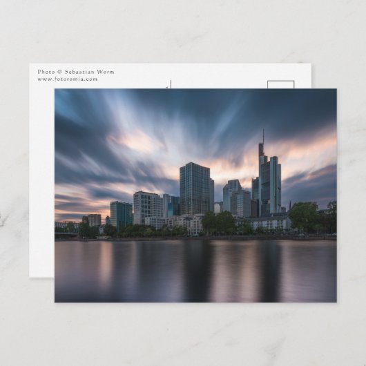 Frankfurt Duitsland Briefkaart (Voorkant / Achterkant)