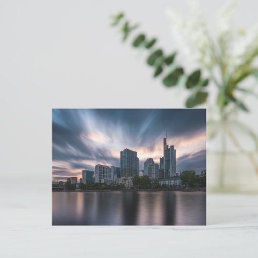 Frankfurt Duitsland Briefkaart (Staand voorkant)