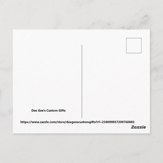 Frankfurt Duitsland Briefkaart (Achterkant)