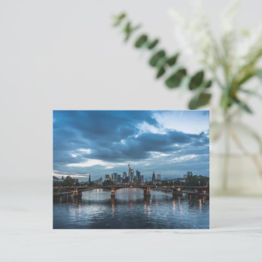 Frankfurt Duitsland Briefkaart (Staand voorkant)