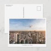 Frankfurt Duitsland Briefkaart (Voorkant / Achterkant)