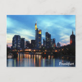Frankfurt, Duitsland Briefkaart (Voorkant)