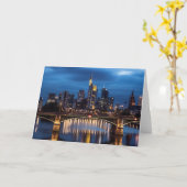 Frankfurt Duitsland Kaart (Gele Bloem)