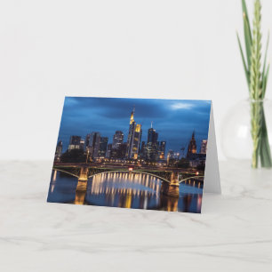 Frankfurt Duitsland Kaart
