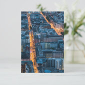 Frankfurt Duitsland Kaart (Staand voorkant)