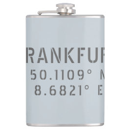 Frankfurt Duitsland Latitude Longitude Heupfles