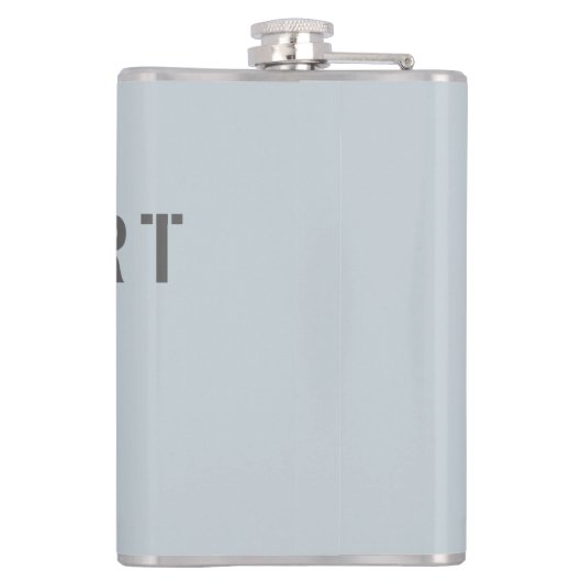 Frankfurt Duitsland Latitude Longitude Heupfles (Achterkant)