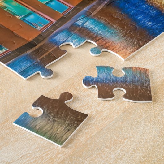 Frankfurt Duitsland Legpuzzel (Zijkant)