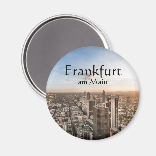 Frankfurt Duitsland Magneet (Voorkant / Achterkant)