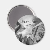 Frankfurt Duitsland Magnet (Voorkant / Achterkant)