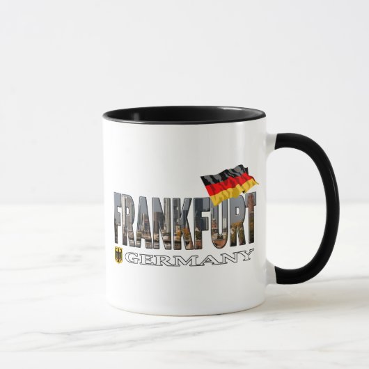 Frankfurt Duitsland Mok (Rechts)