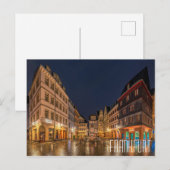 FRANKFURT DUITSLAND mooi stadsplein Briefkaart (Voorkant / Achterkant)
