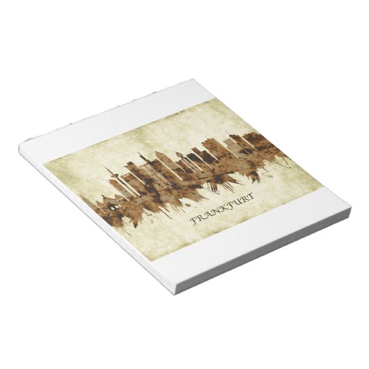 Frankfurt Duitsland Notitieblok (Schuin)