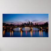Frankfurt Duitsland Poster (Voorkant)