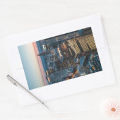 Frankfurt Duitsland Rechthoekige Sticker (Envelop)