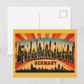 Frankfurt Duitsland Römer Briefkaart (Voorkant / Achterkant)
