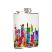 Frankfurt Duitsland Skyline Heupfles (Rechts)