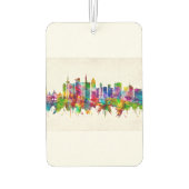 Frankfurt Duitsland Skyline Luchtverfrisser (Achterkant)