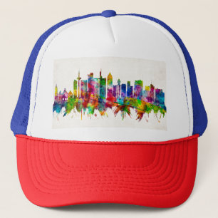 Frankfurt Duitsland Skyline Trucker Pet