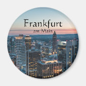 Frankfurt Duitsland Souvenir Magneet (Voorkant)