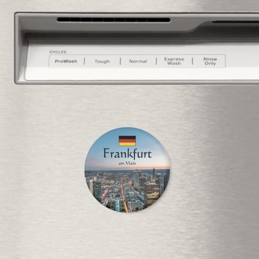 Frankfurt Duitsland Souvenir Magneet (Insitu (Vaatwasser))