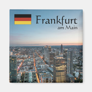 Frankfurt Duitsland Souvenir Magneet