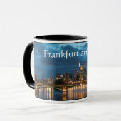 Frankfurt Duitsland Souvenir  Mok (Voorkant links)