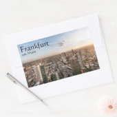Frankfurt Duitsland Souvenir Rechthoekige Sticker (Envelop)