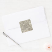 Frankfurt, Duitsland Vierkante Sticker (Envelop)