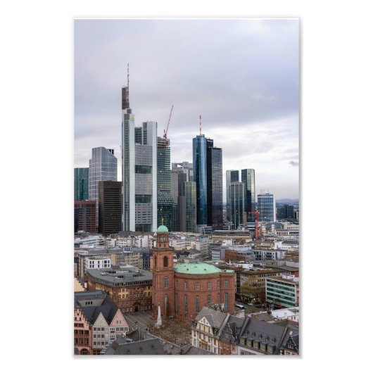 Frankfurt Foto Afdruk (Voorkant)