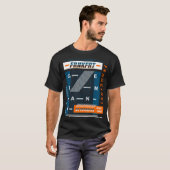 Frankfurt germany t-shirt (Voorkant volledig)