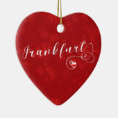 Frankfurt Heart, Ornament kerstboom, Duitsland (Rechts)