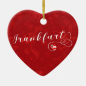 Frankfurt Heart, Ornament kerstboom, Duitsland (Voorkant)