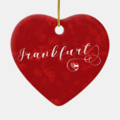 Frankfurt Heart, Ornament kerstboom, Duitsland (Achterkant)