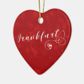 Frankfurt Heart, Ornament kerstboom, Duitsland (Links)