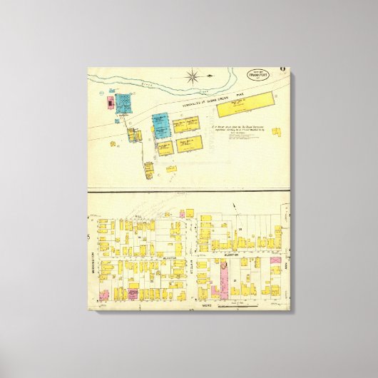 Frankfurt, Kentucky 2 Canvas Afdruk (Voorkant)