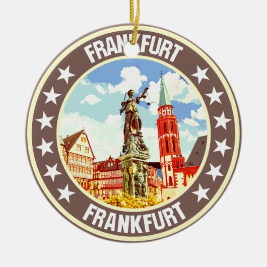 Frankfurt Keramisch Ornament (Voorkant)