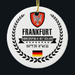 Frankfurt Keramisch Ornament<br><div class="desc">Frankfurt</div>