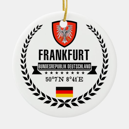 Frankfurt Keramisch Ornament (Voorkant)