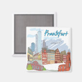 Frankfurt Magneet (Voorkant / Achterkant)