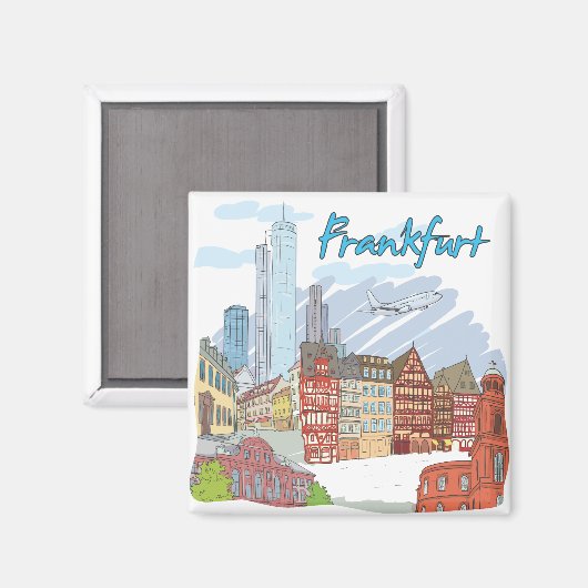 Frankfurt Magneet (Voorkant / Achterkant)