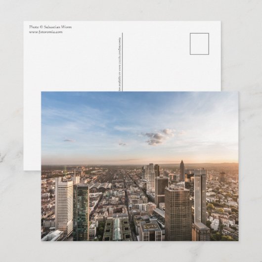 Frankfurt Main Duitsland Briefkaart (Voorkant / Achterkant)